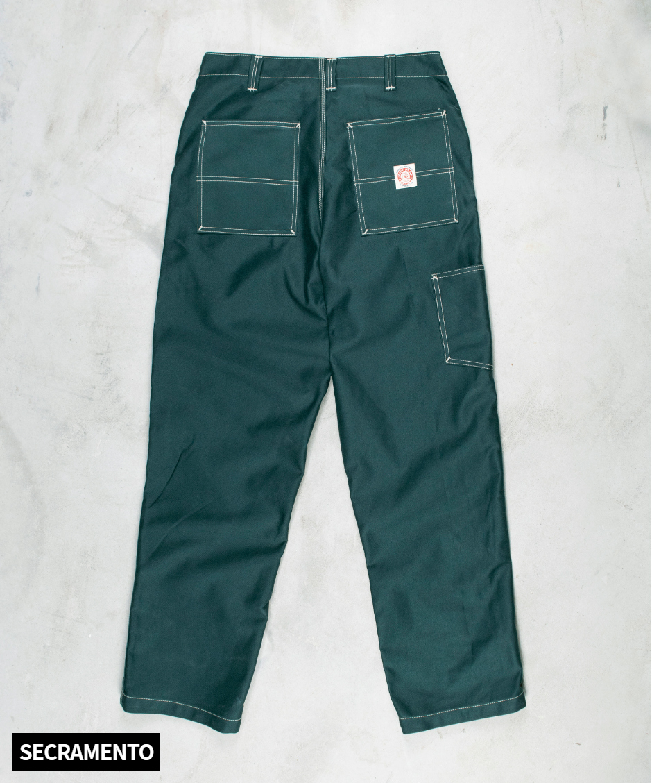 Pants blue green color image-S1L2